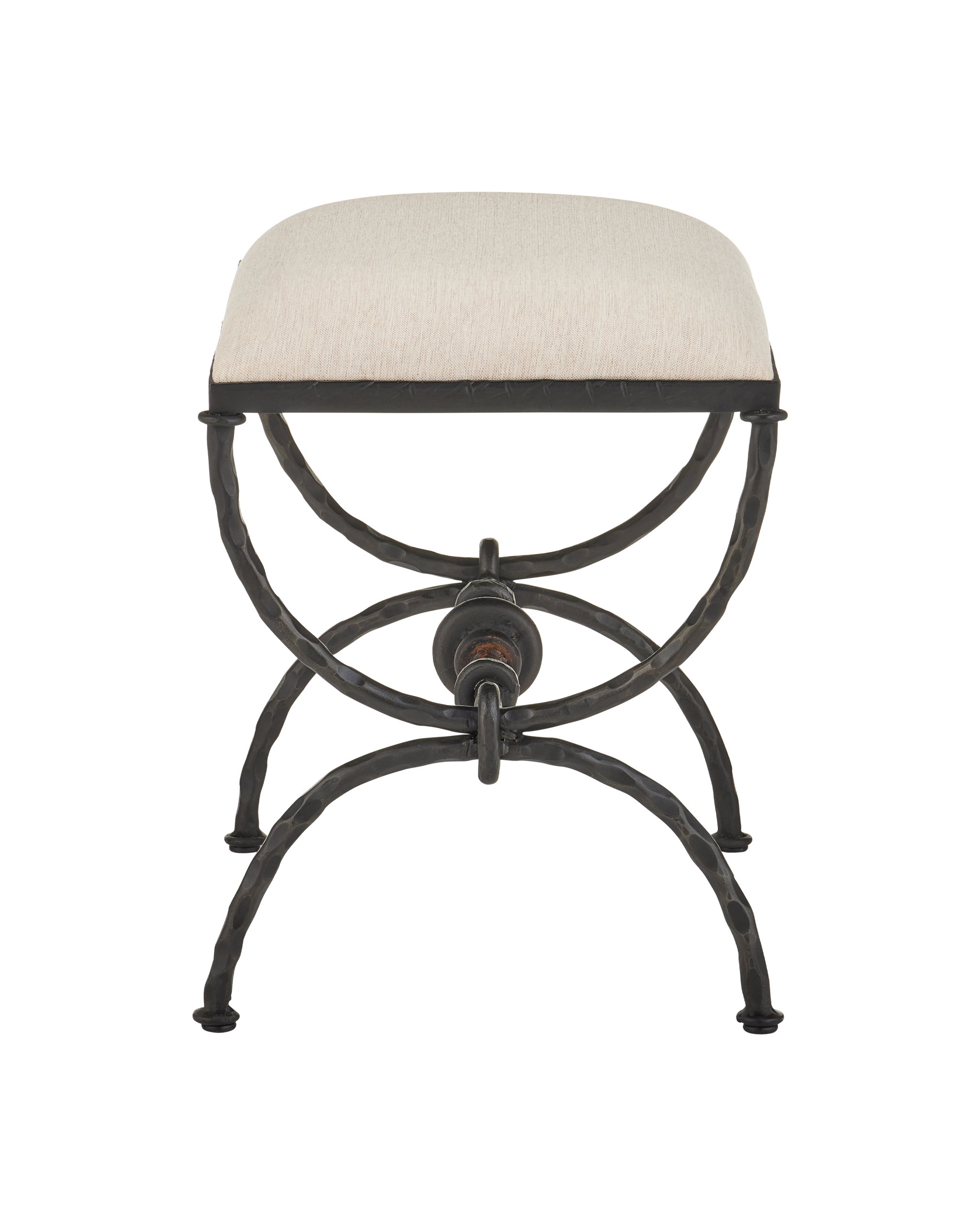 Currey & Company Agora Ottoman, Sparks Givry