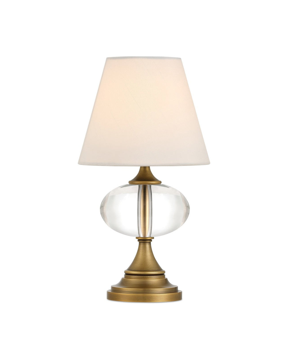 Currey & Company Sashay Brass Cordless Table Lamp