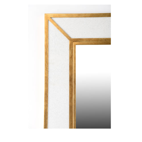 Chelsea House Madison Marbleized Mirror Brass