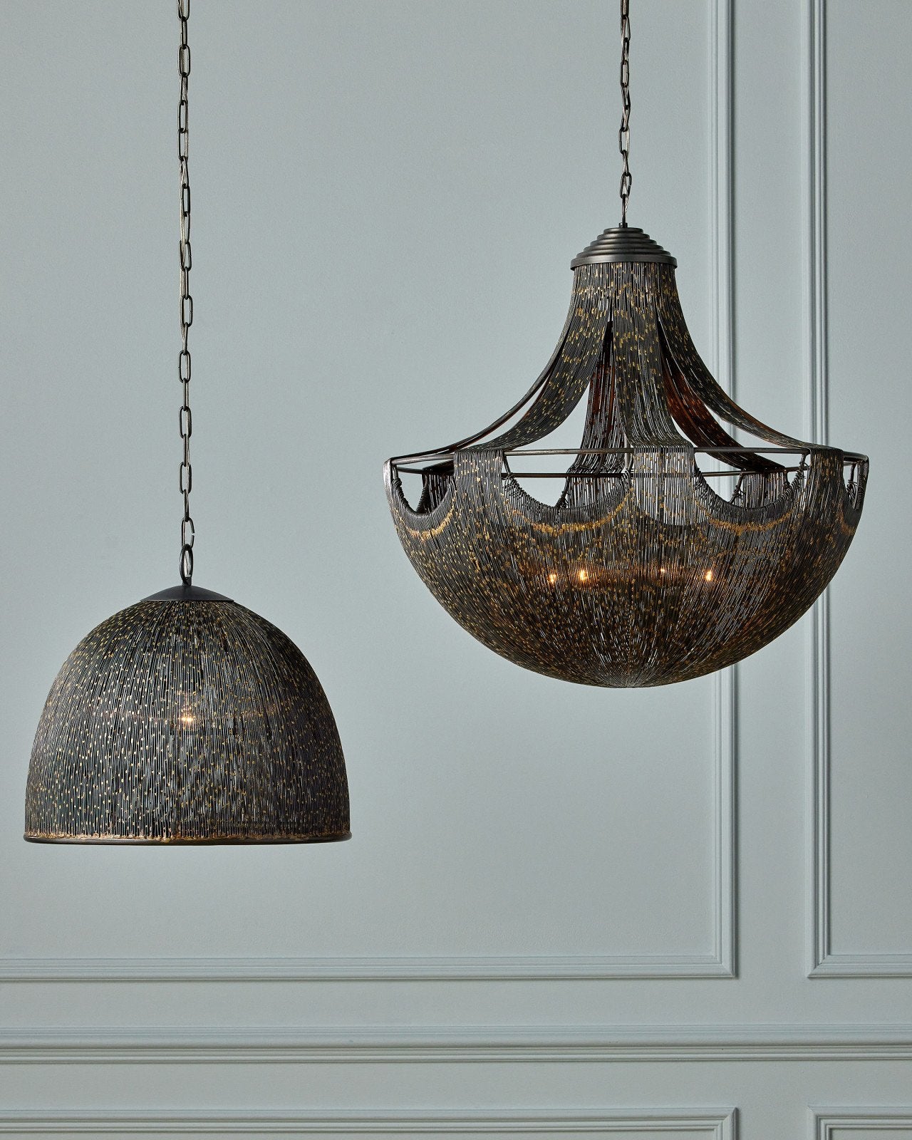 Currey & Company Eduardo 19" 1 Light Pendant