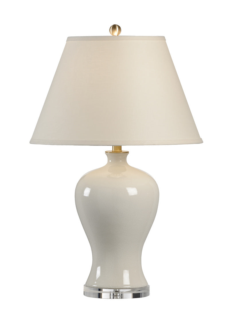 Chelsea House Columbus Vase Lamp Cream