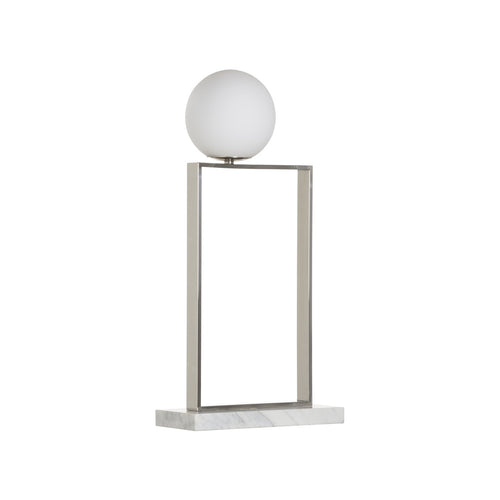 Wildwood Milano Table Lamp Polished Nickel