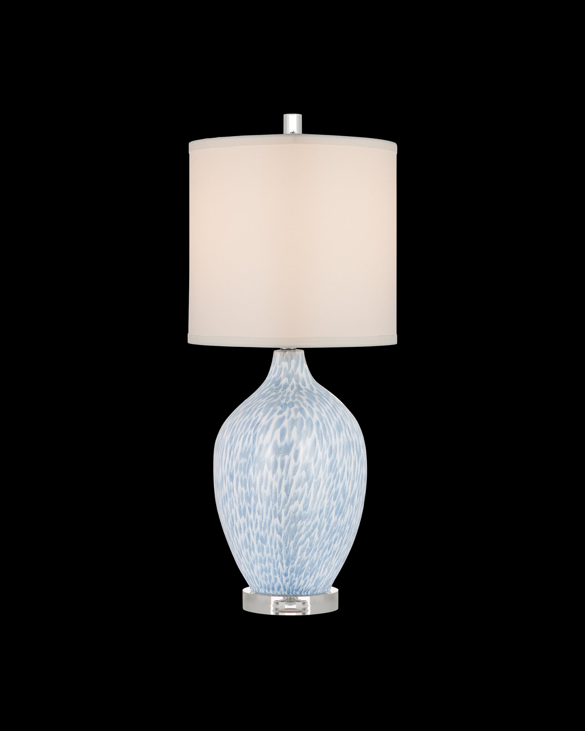 Currey & Company Tinney Blue Table Lamp