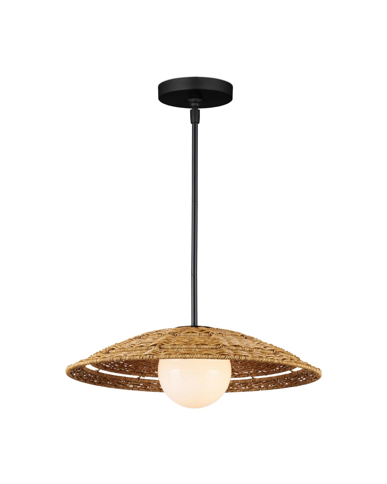 Currey & Company 20" Barbary Small Outdoor 1 Light Pendant