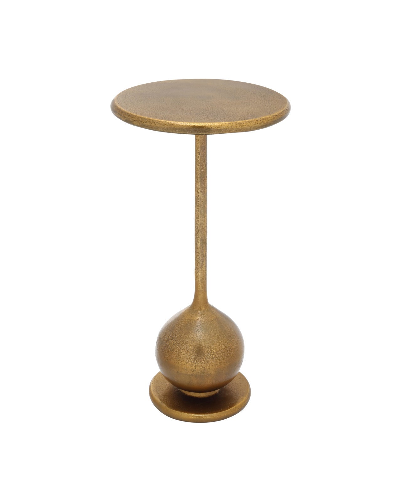 Currey & Company 24.5" Carillon Cast Aluminum Accent Table