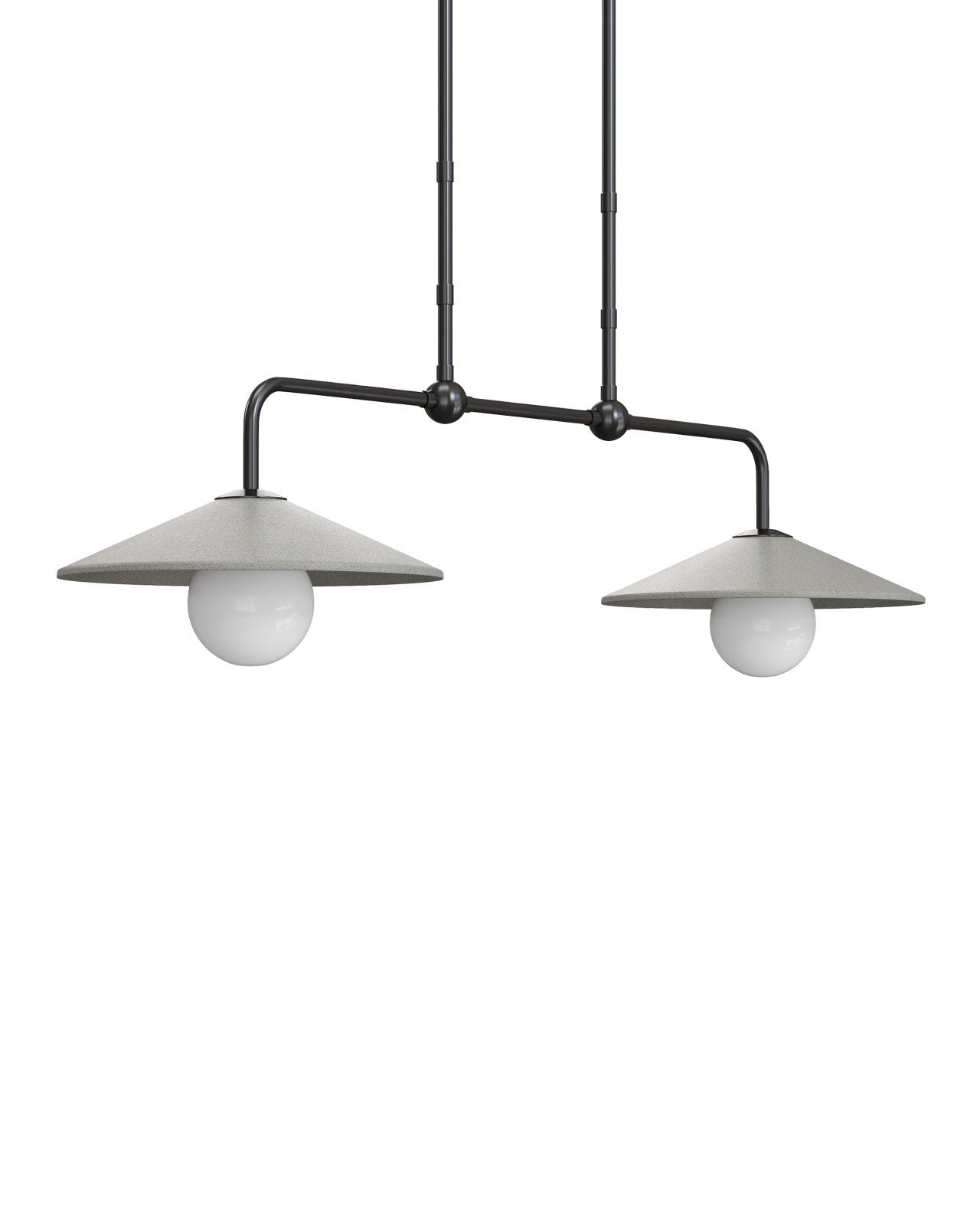 Currey & Company Bothy Double 58" 2 Light Outdoor Pendant