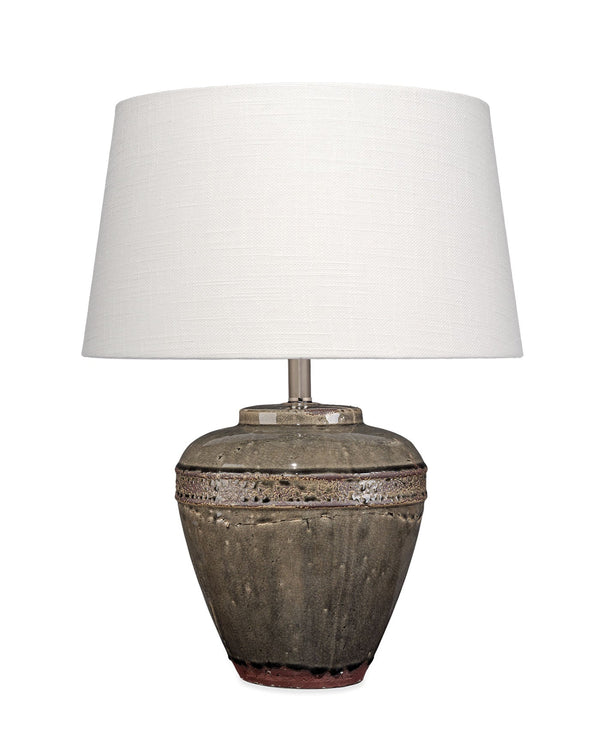Jamie Young Avondale Ceramic Table Lamp With Linen Shade