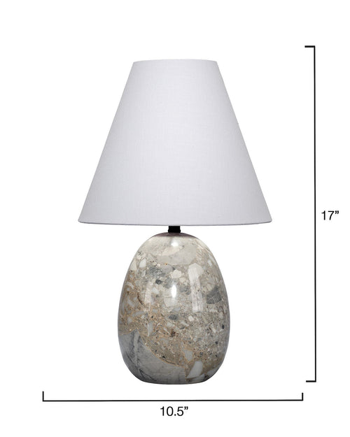 Jamie Young Capsule Travertine Table Lamp