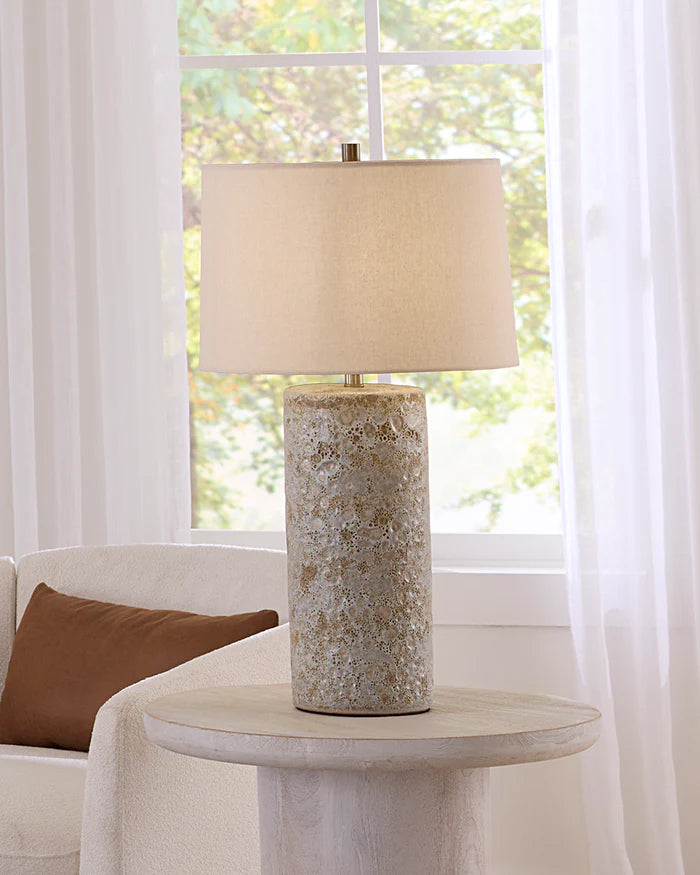 Jamie Young Lava Table Lamp, Volcanic Cream