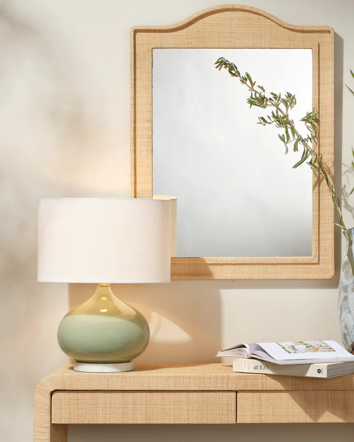 Jamie Young Moss Table Lamp, Sage Green