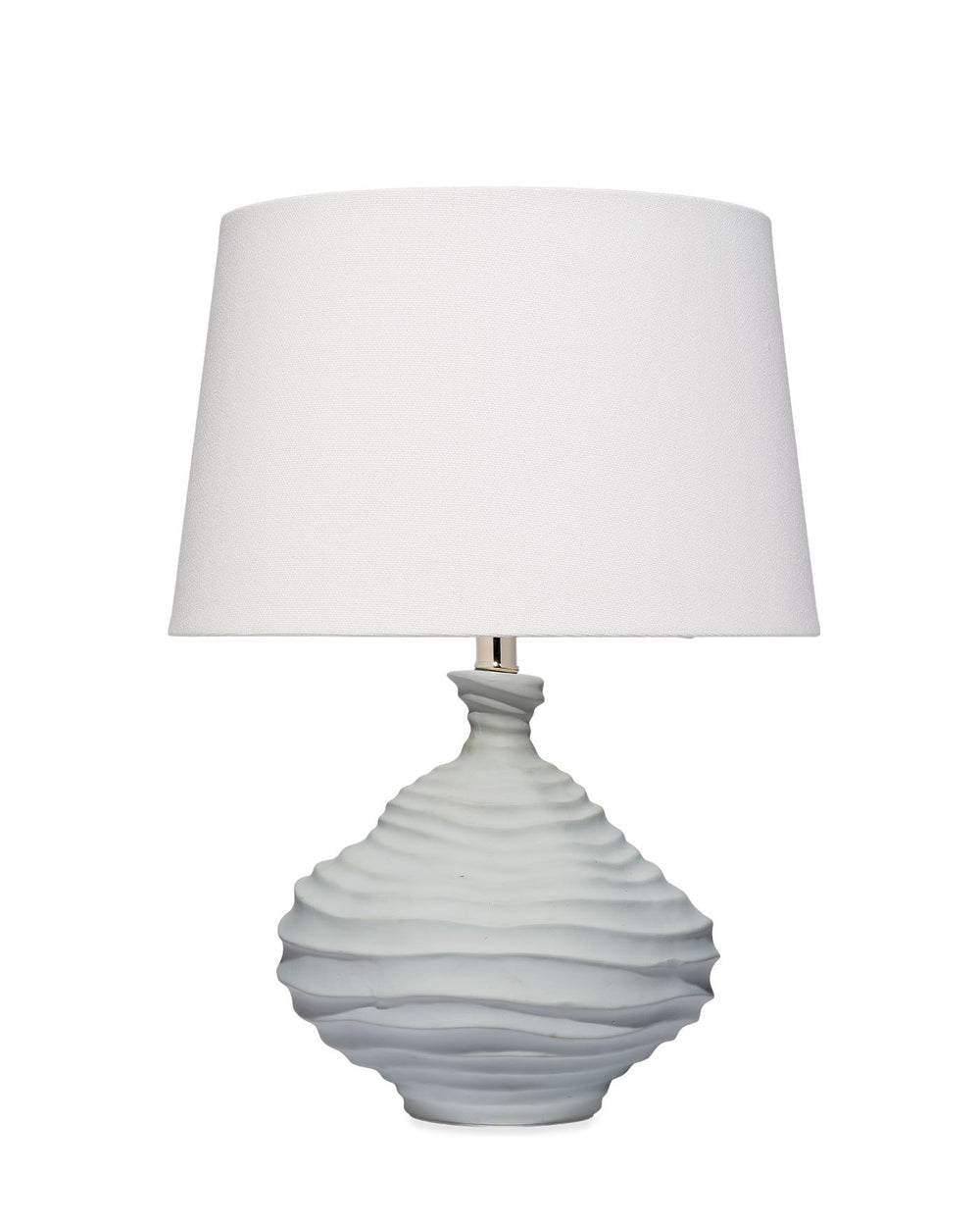Jamie Young Dune Ceramic Table Lamp With Linen Shade