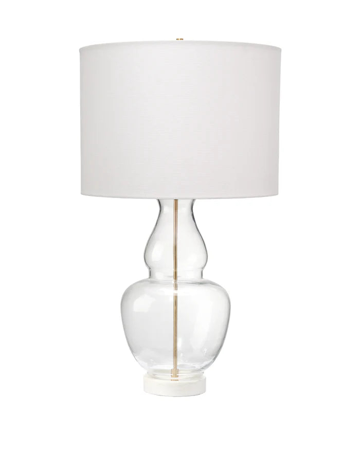 Jamie Young Poised Table Lamp, Clear Glass