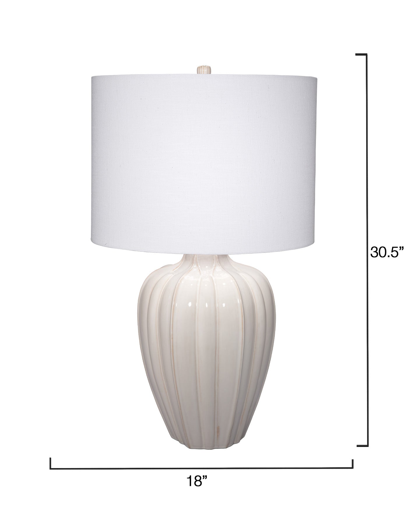Jamie Young Seraphina Ceramic Table Lamp
