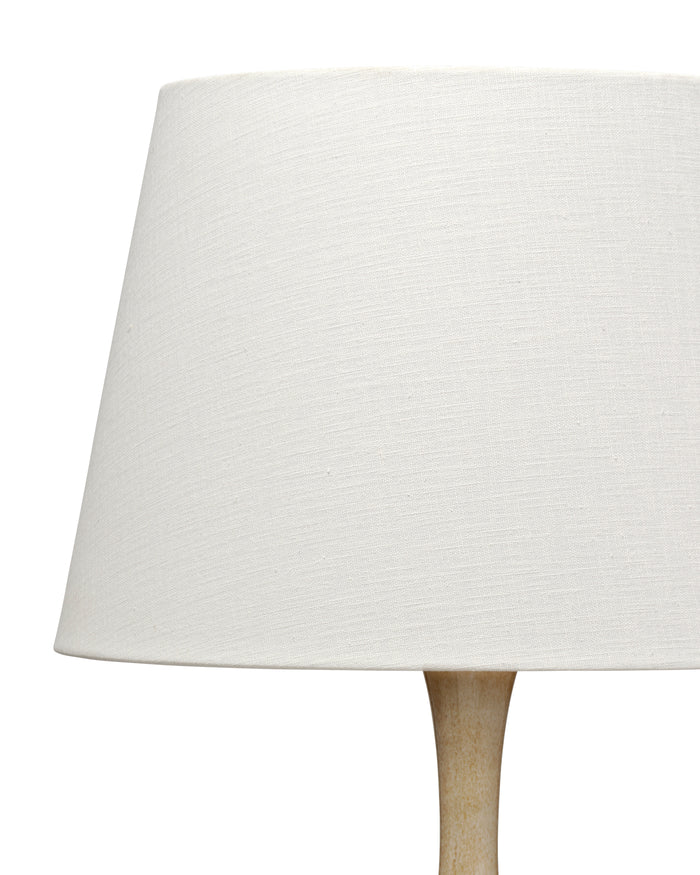 Jamie Young Trumpet Table Lamp, Beige Ceramic