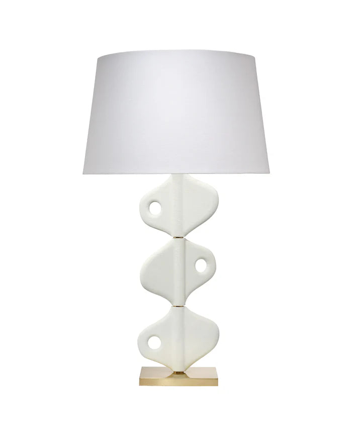 Jamie Young Vertebrae Table Lamp, White Plaster
