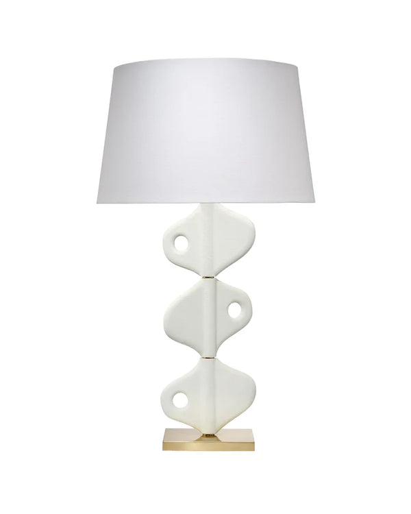 Jamie Young Vertebrae Table Lamp, White Plaster