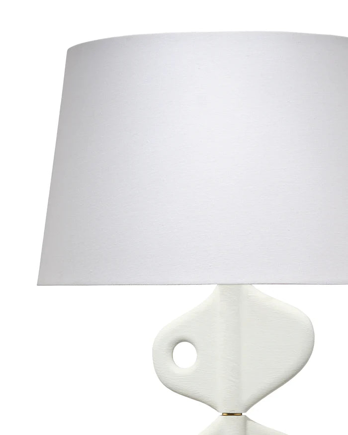 Jamie Young Vertebrae Table Lamp, White Plaster