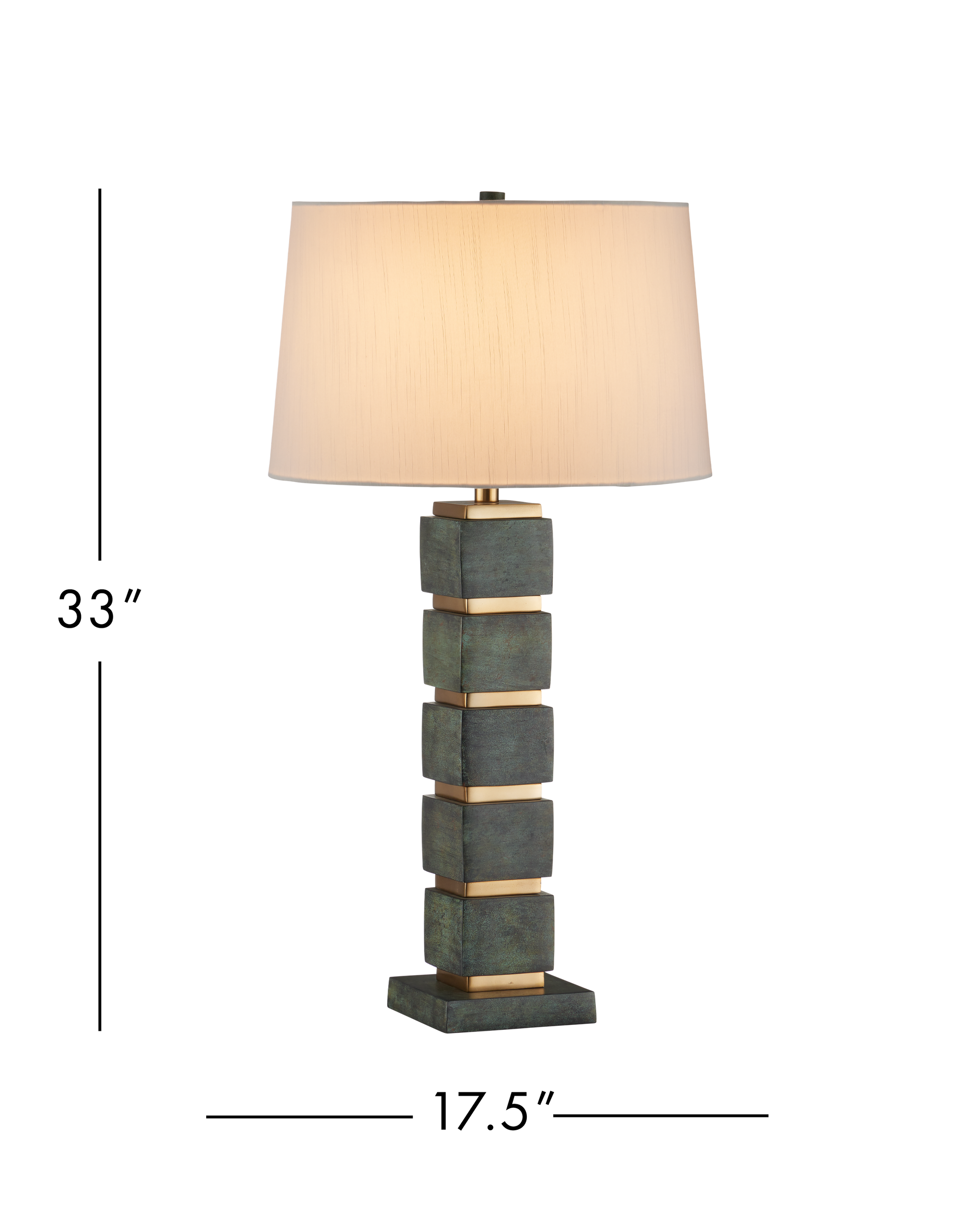 Currey & Company Tetra Table Lamp
