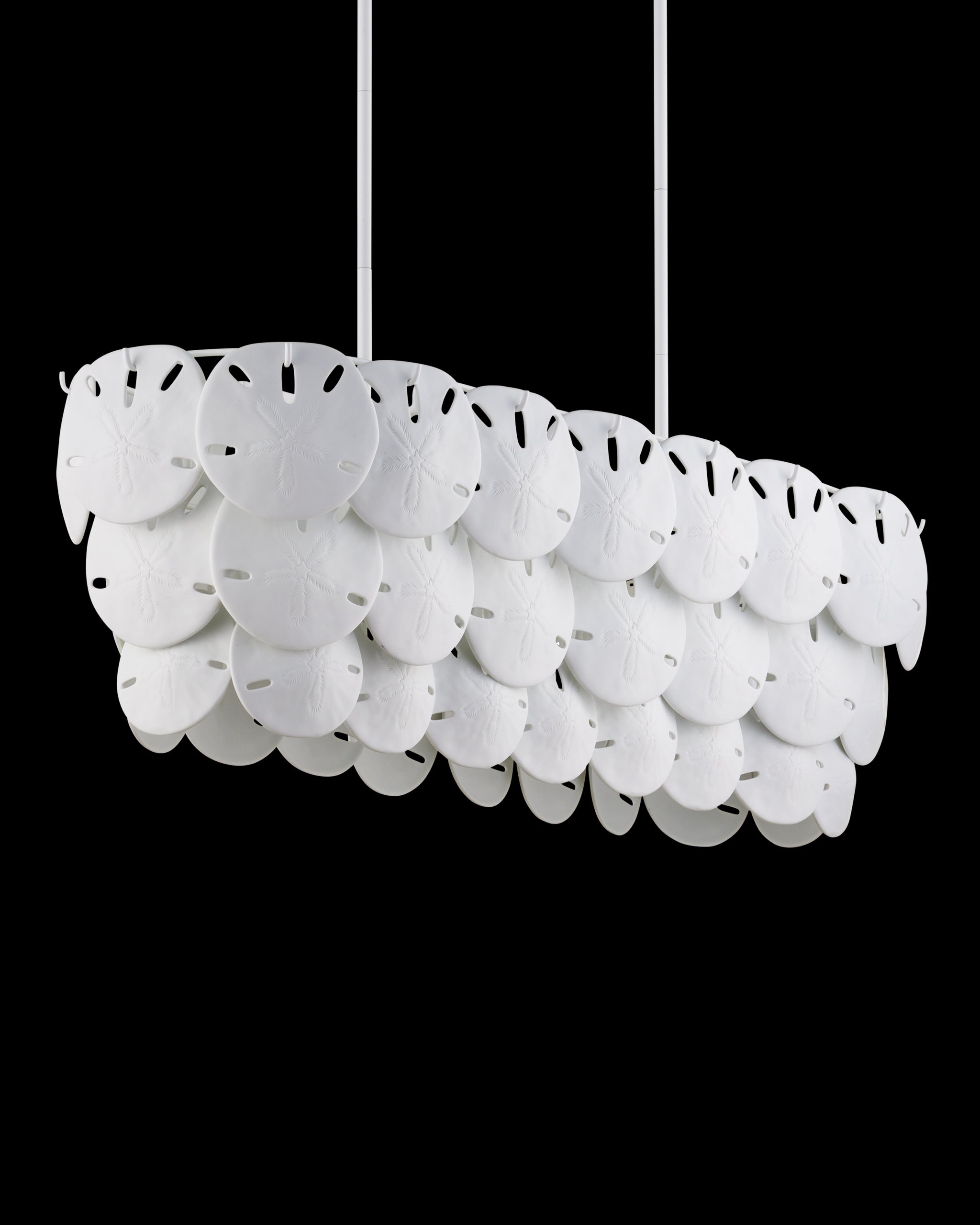 Currey & Company Tulum Oval Chandelier