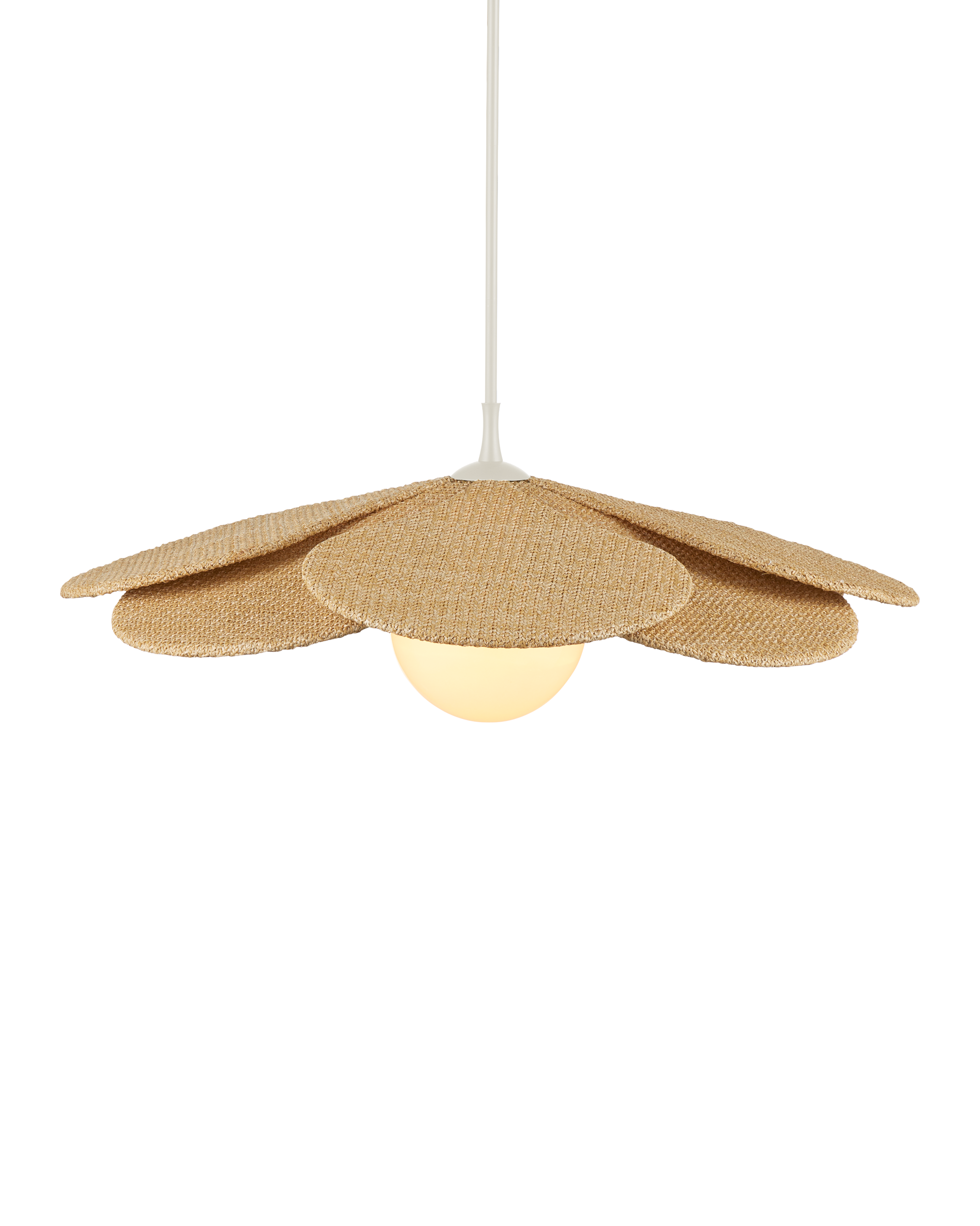 Currey & Company Cabo Petal Outdoor Pendant