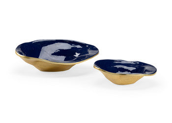 Wildwood Waving Edge Blue Bowls (S2)