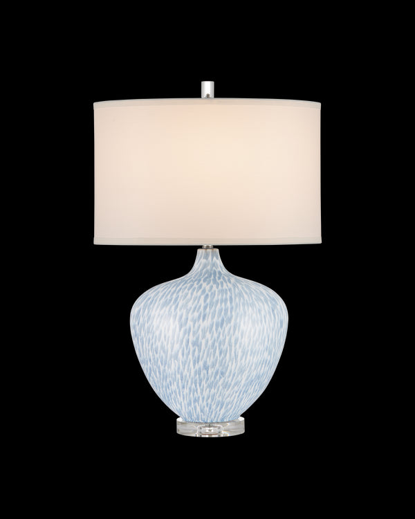 Currey & Company Tinney Blue Table Lamp