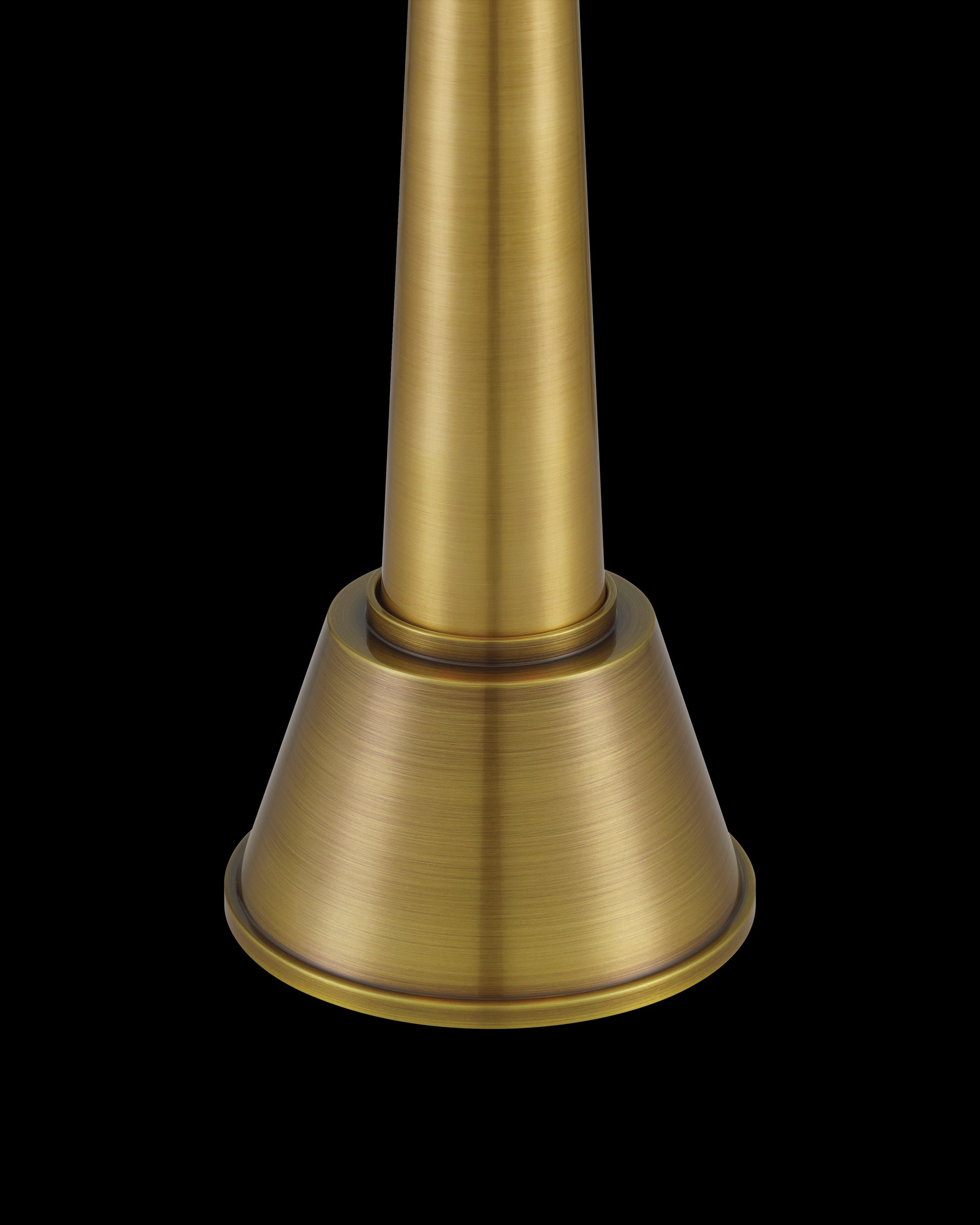 Currey & Company Saunter Brass Cordless Table Lamp