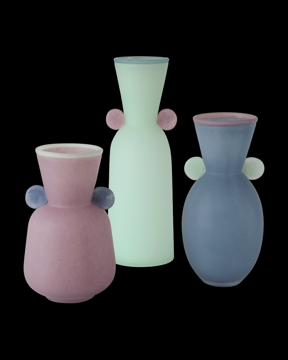 Currey & Company Vassily Vases Set Of 3