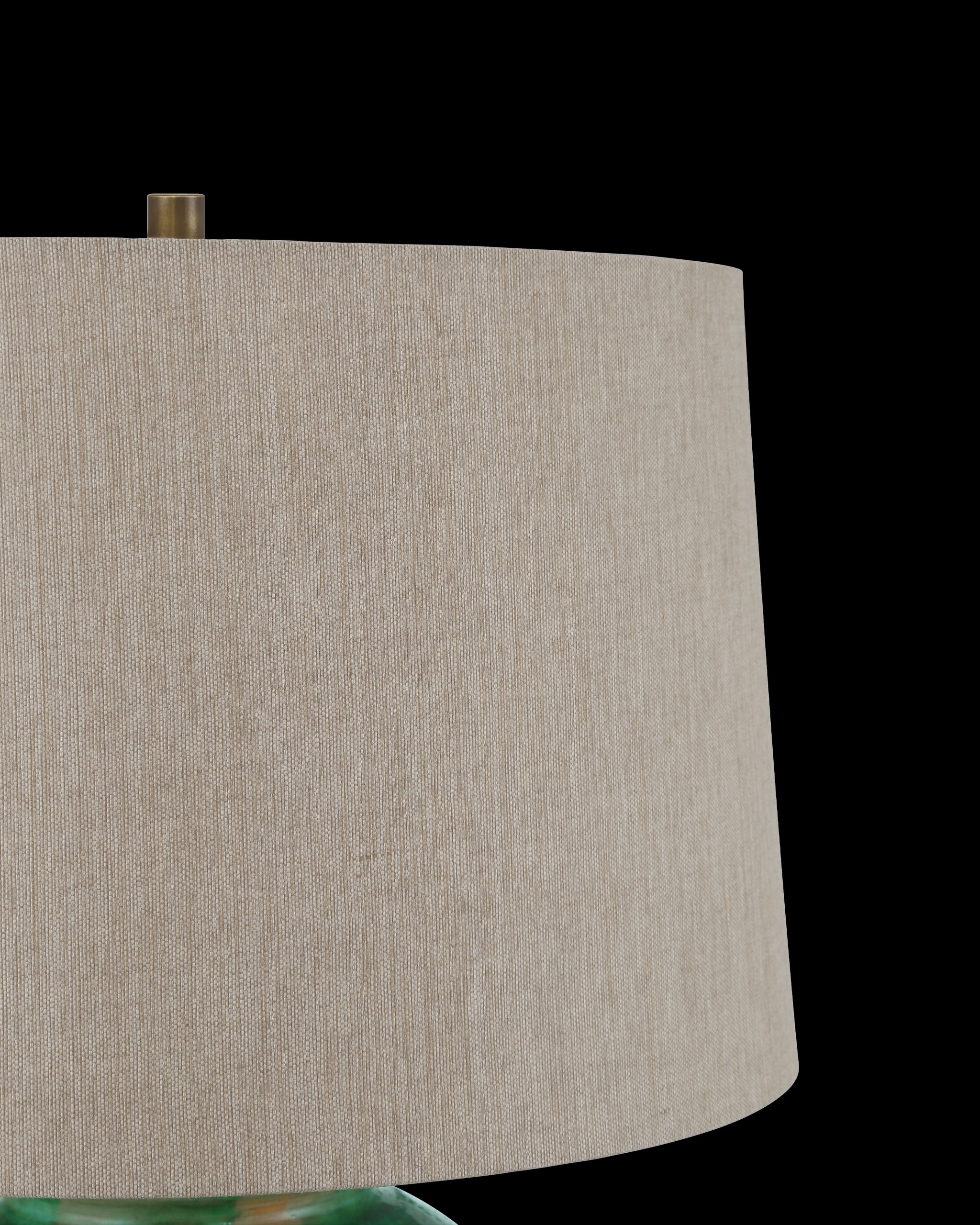 Currey & Company Blarney Green Table Lamp