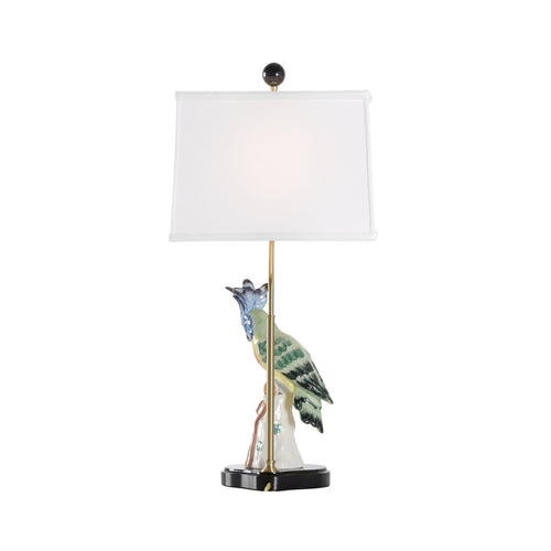 Chelsea House Hope Parrot Lamp Right Facing