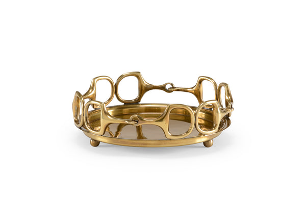 Wildwood Stirrups Tray Brass (Sm)