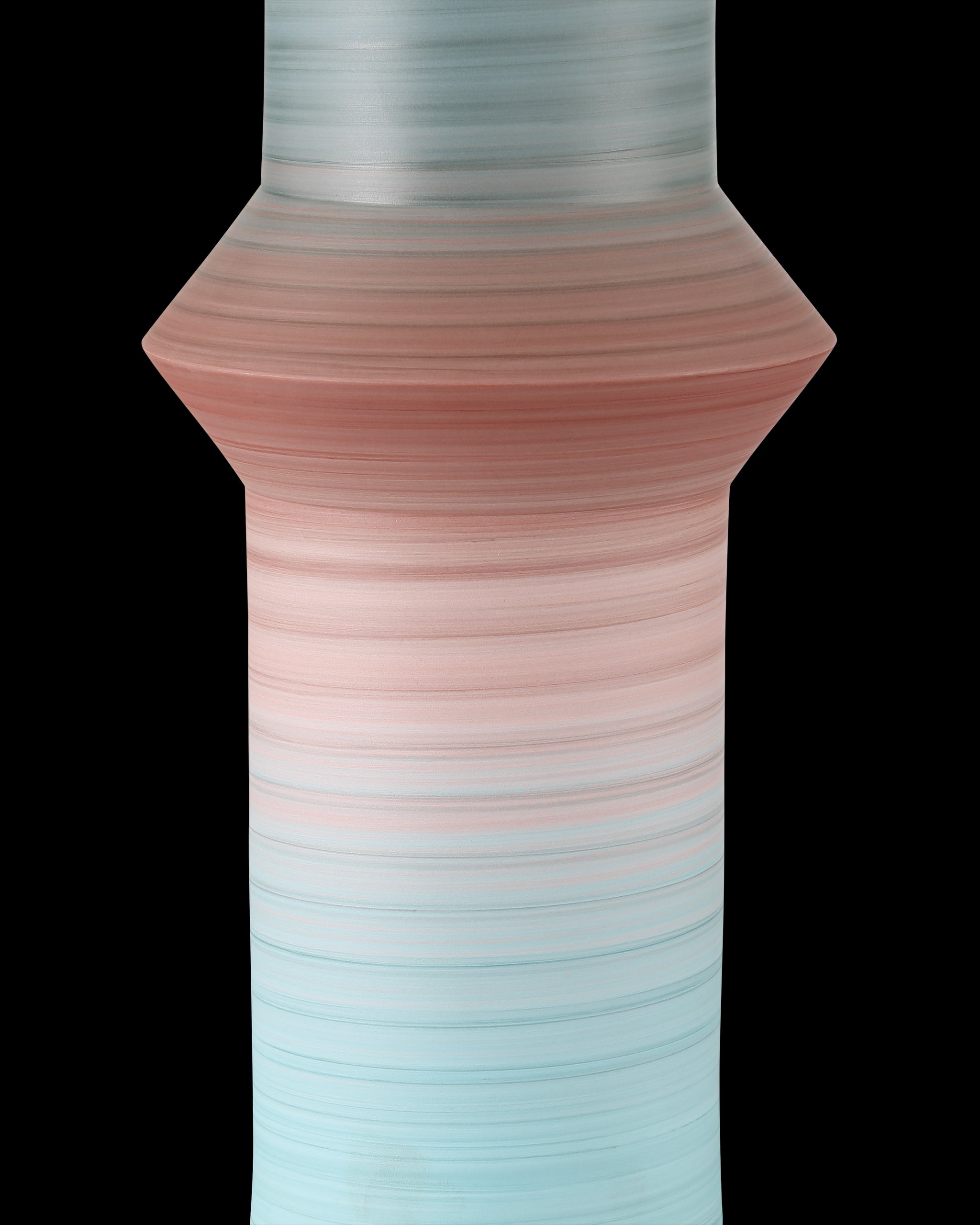 Currey & Company Happy 80's Blue & Red Vase Set Of 2