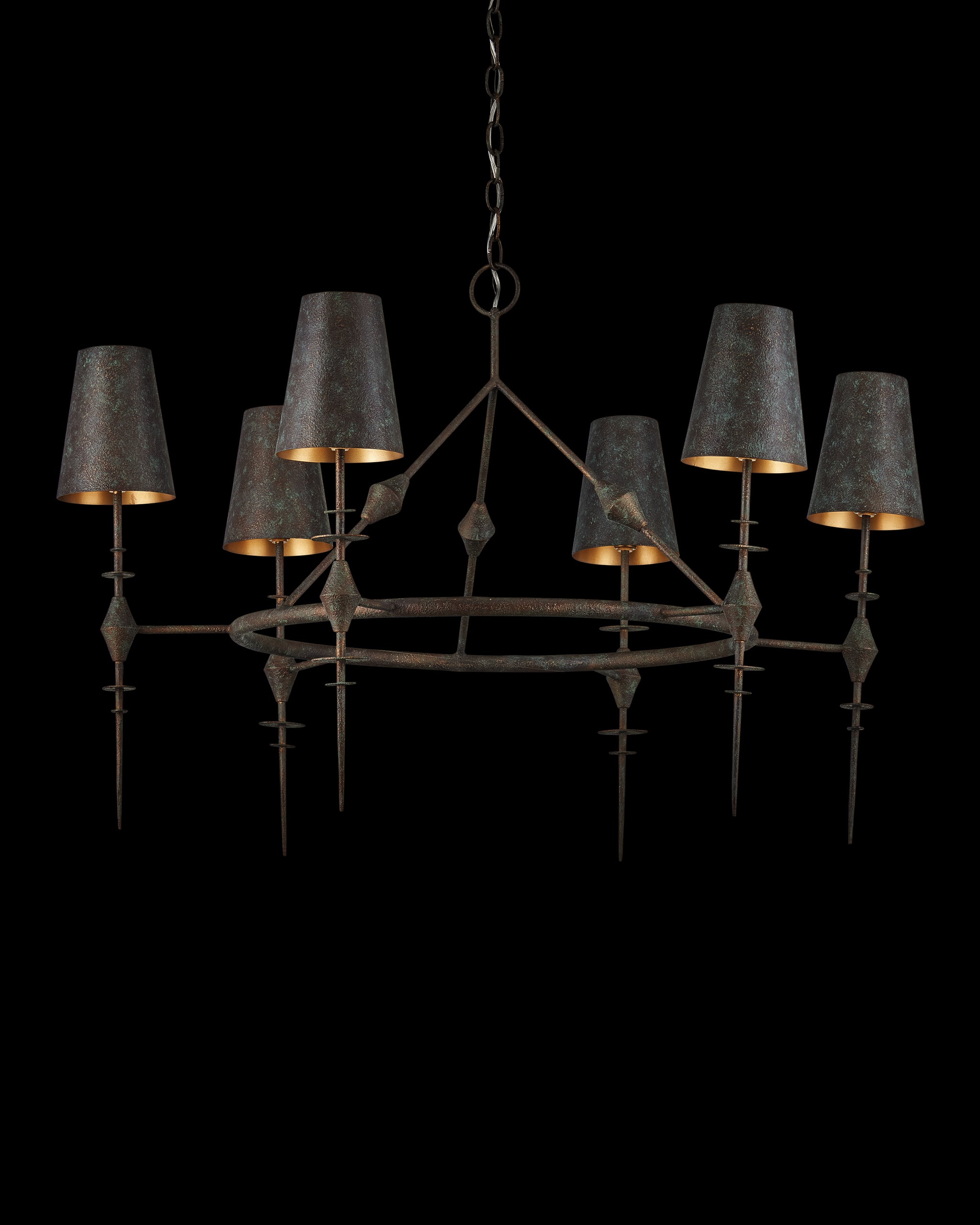 Currey & Company Anselm Chandelier