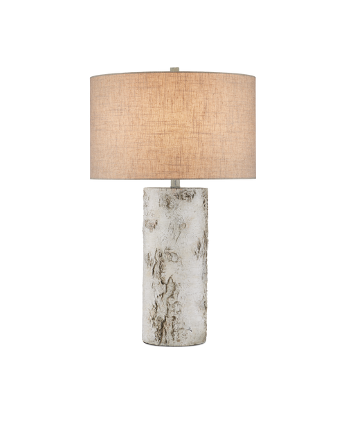 Currey & Company Faux Birch Table Lamp