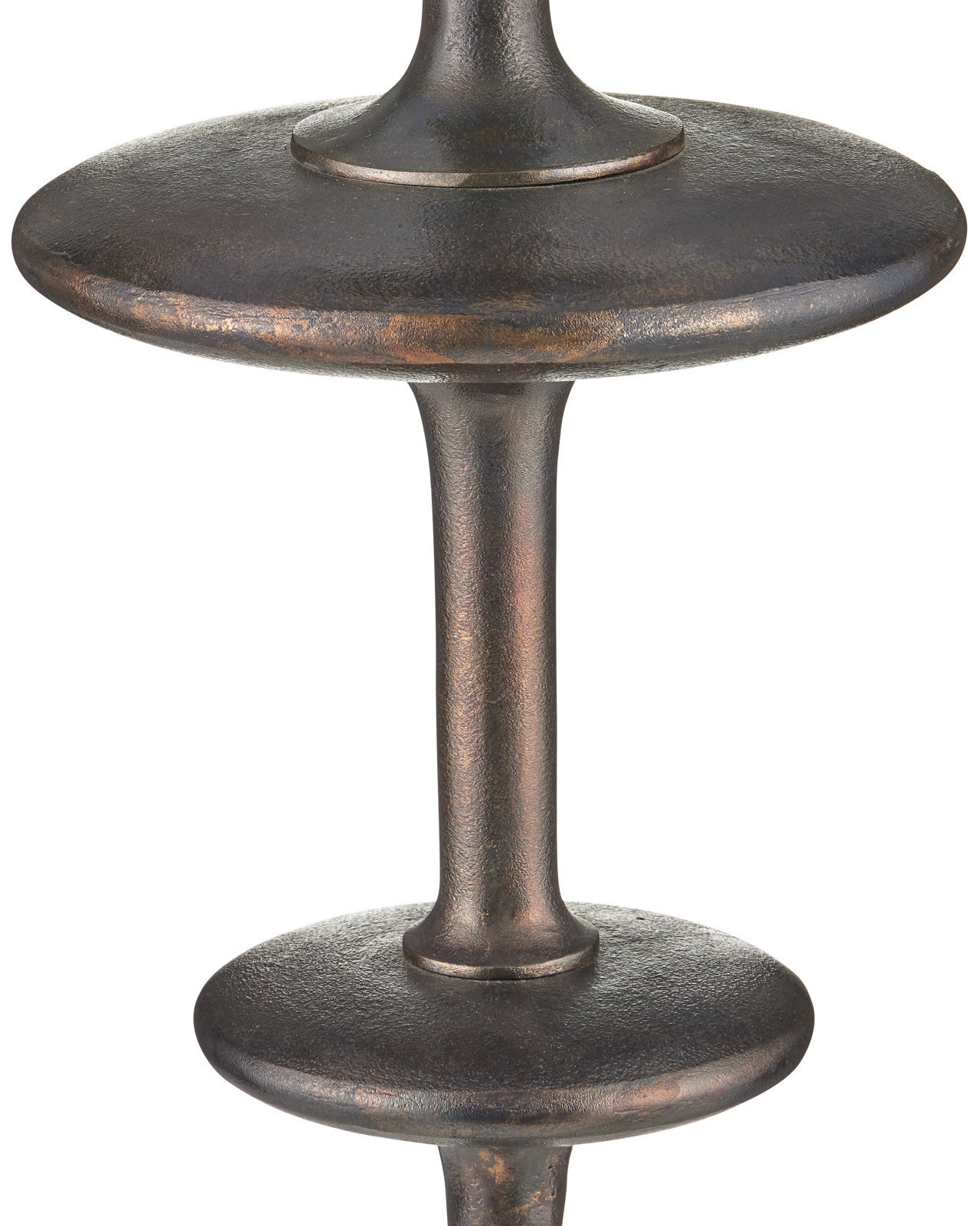 Currey & Company Aqueous Dark Bronze Cast Aluminum Floor Lamp