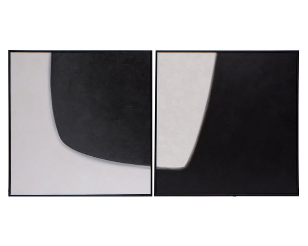 Sunpan Double Cross (Set Of 2) 48" X 48" Black Floater Frame