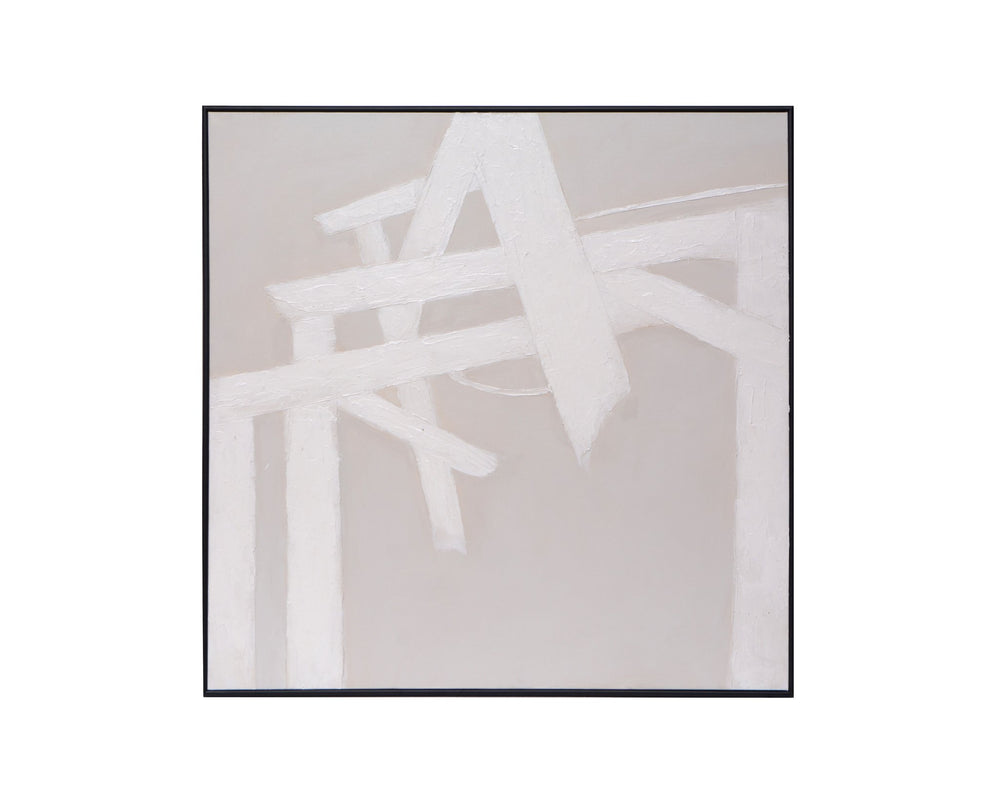 Sunpan Breaking Barriers 60" X 60" Black Floater Frame