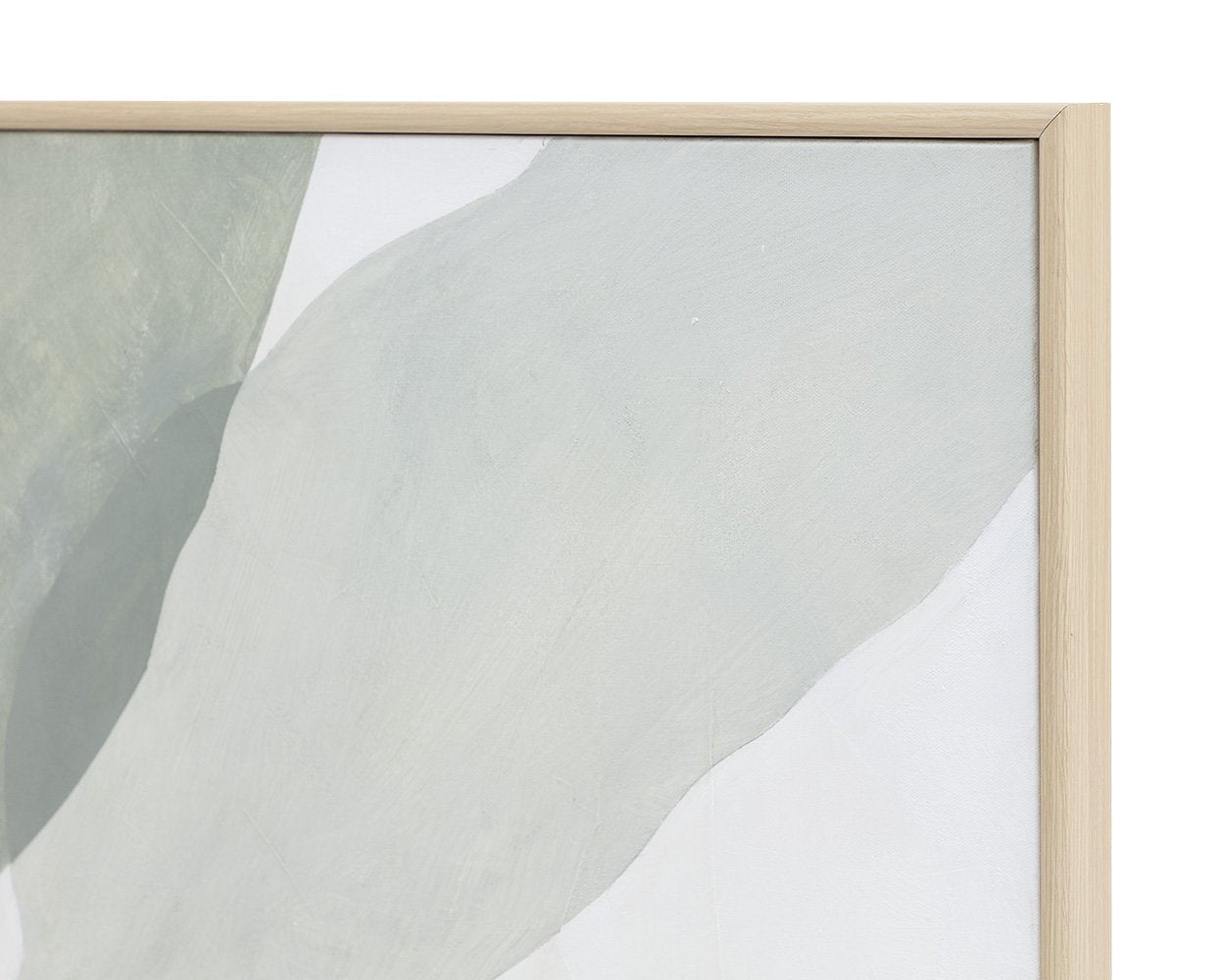 Sunpan Calm Reflection (Set Of 2) 40" X 50" Natural Floater Frame