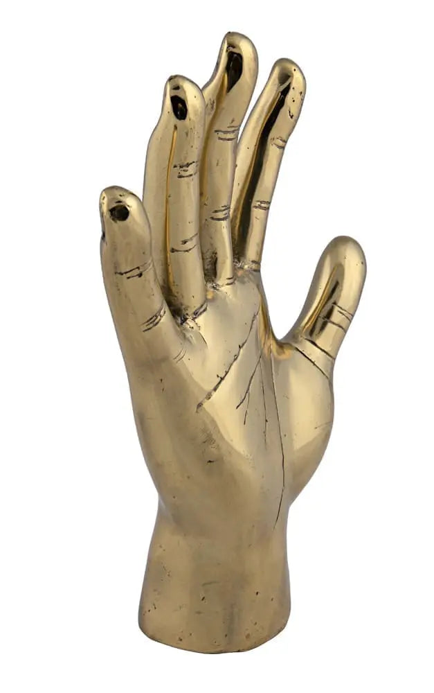Noir Open Hand, Brass
