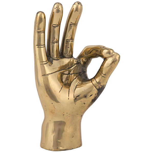 Noir Ok Sign, Brass