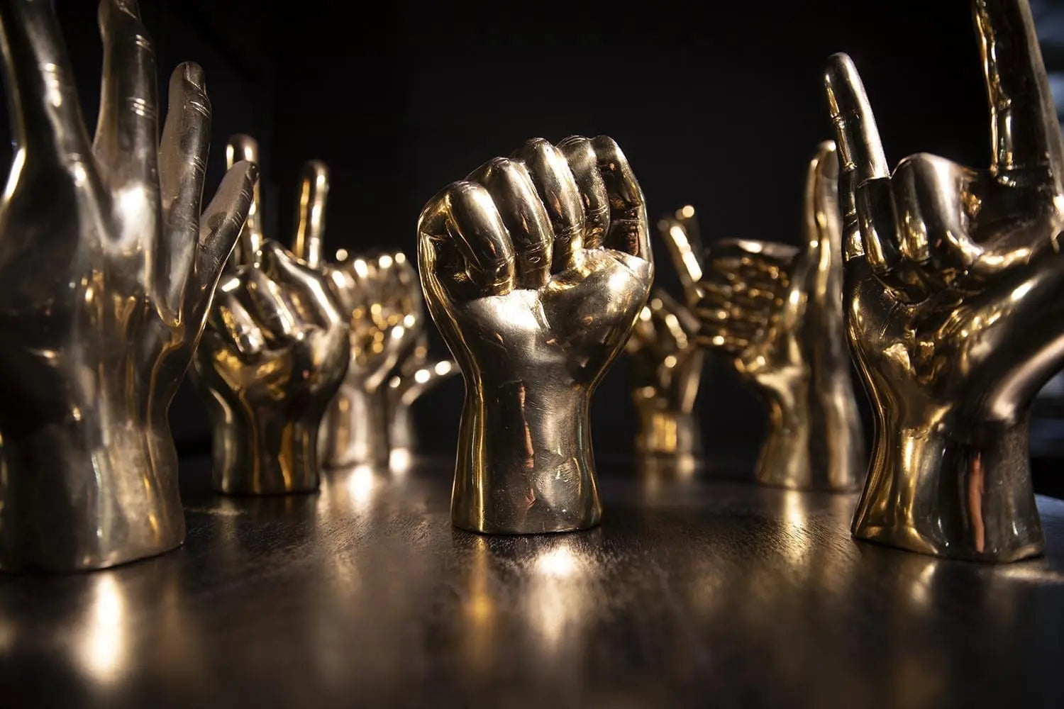 Noir The Solidarity Fist, Brass