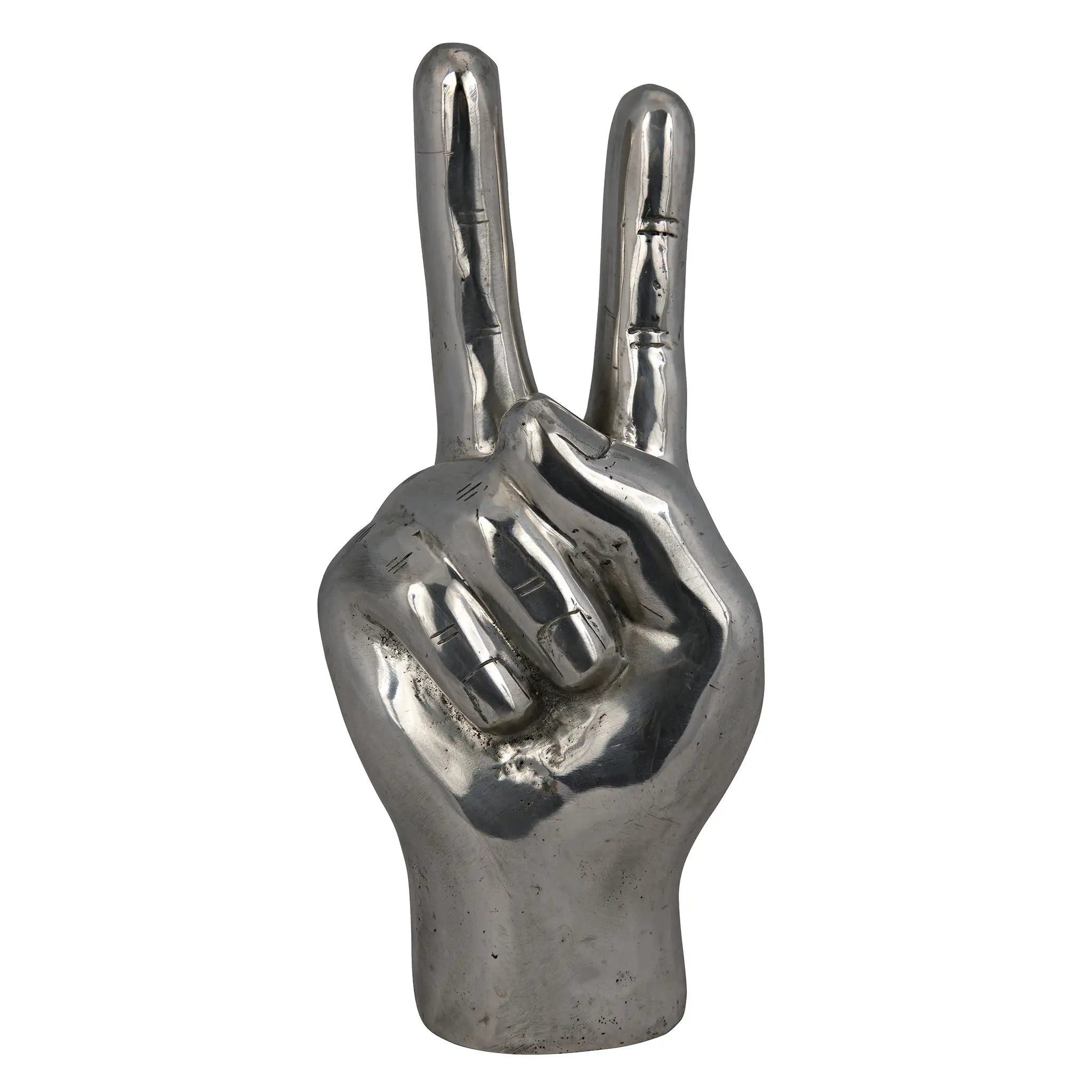 Noir Peace Sign, Brass