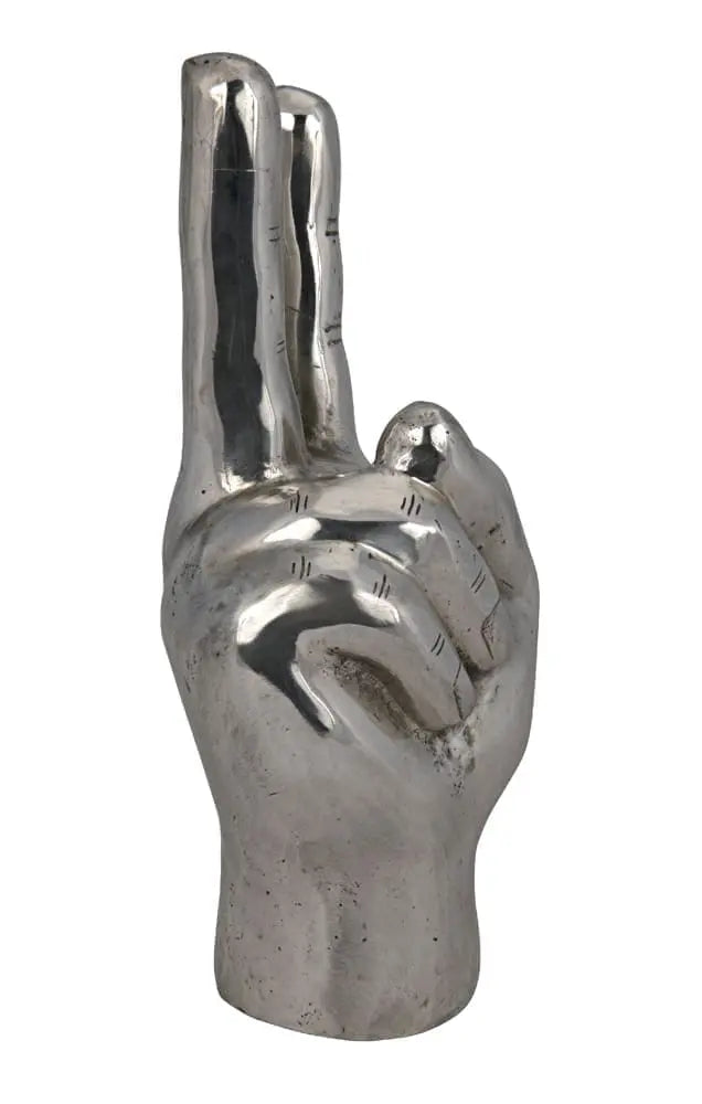Noir Peace Sign, Brass