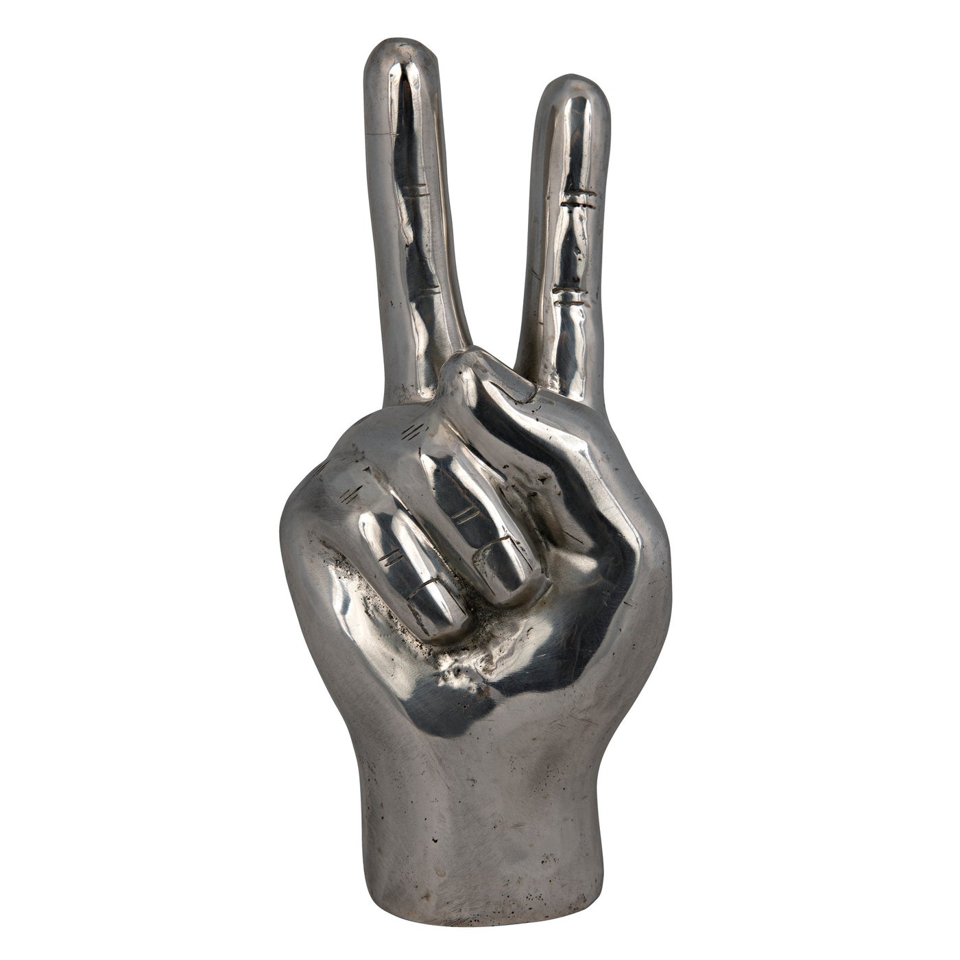 Noir Peace Sign, Brass