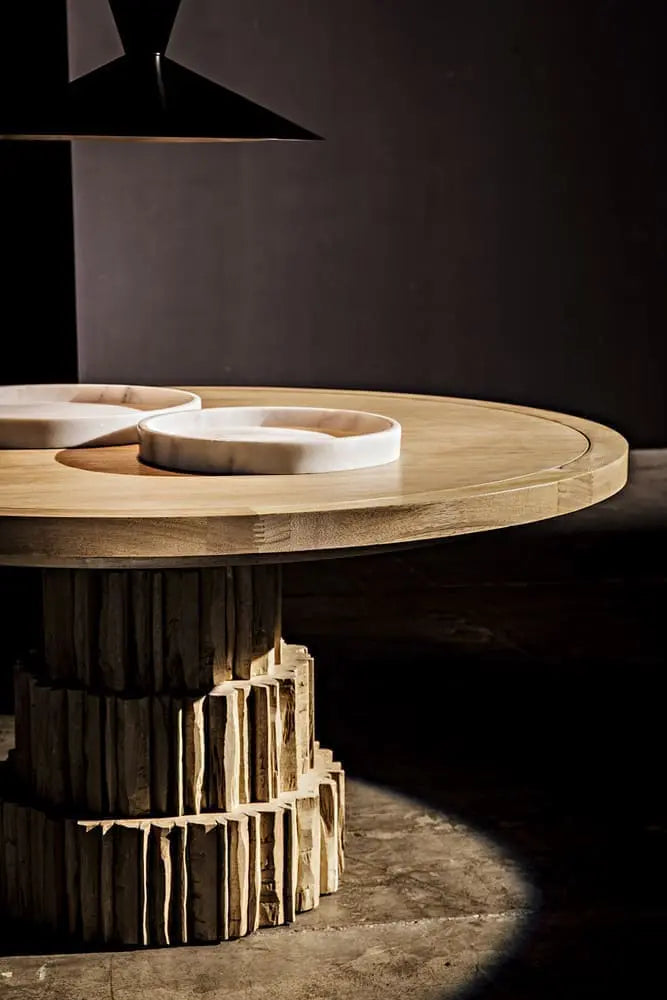 Noir 16" Round Tray