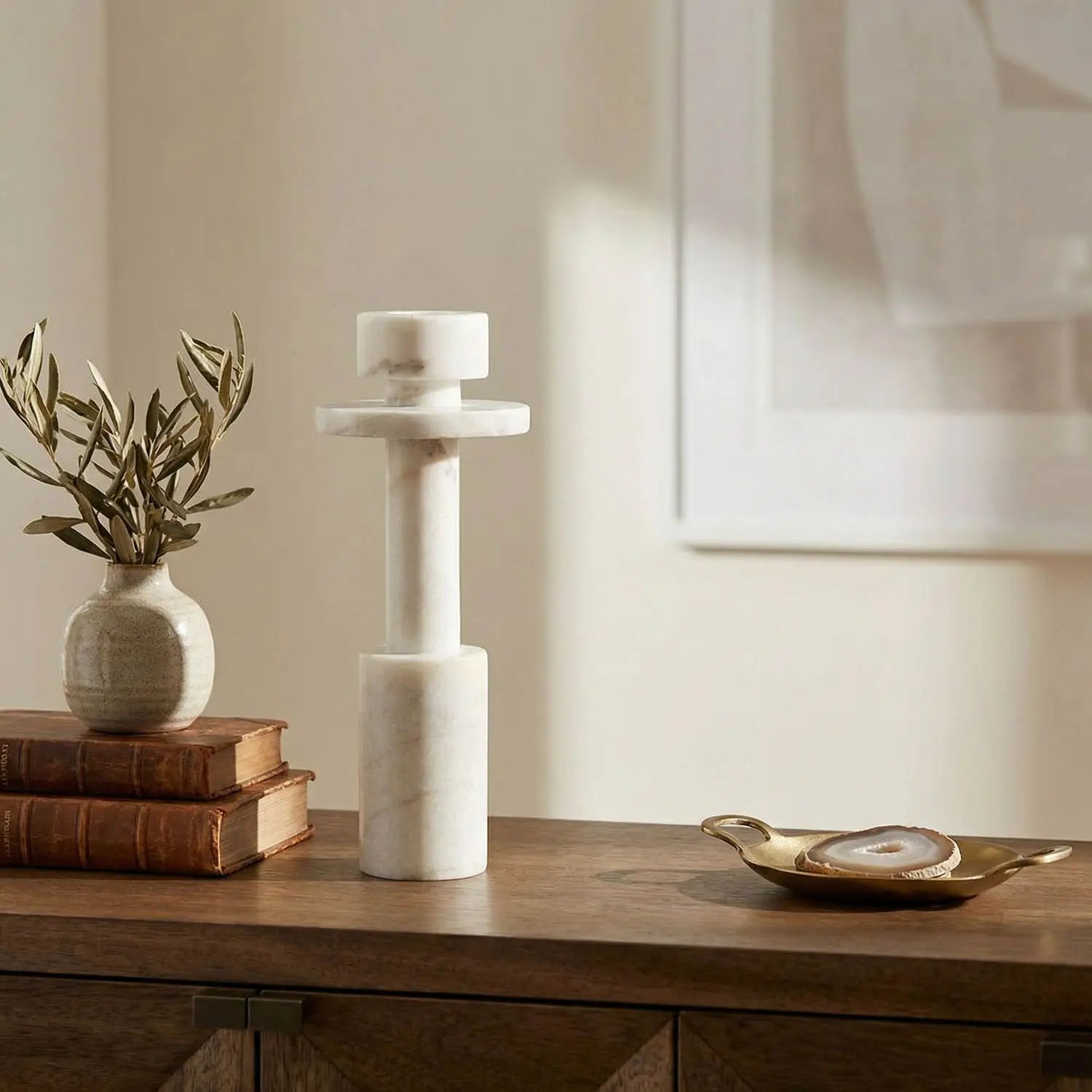 Noir Shine Candle Holder