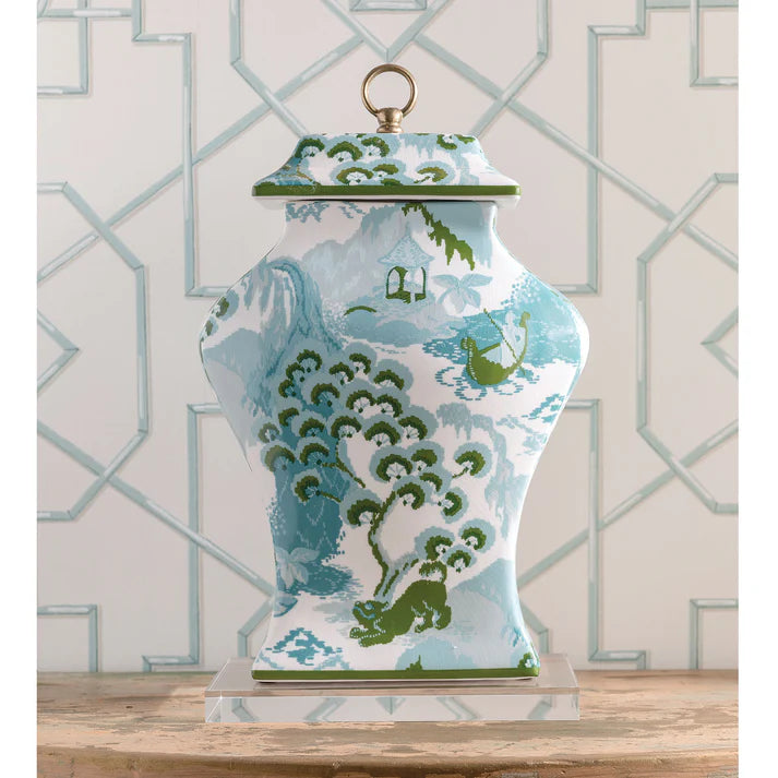 Port 68 Canton Celadon Jar