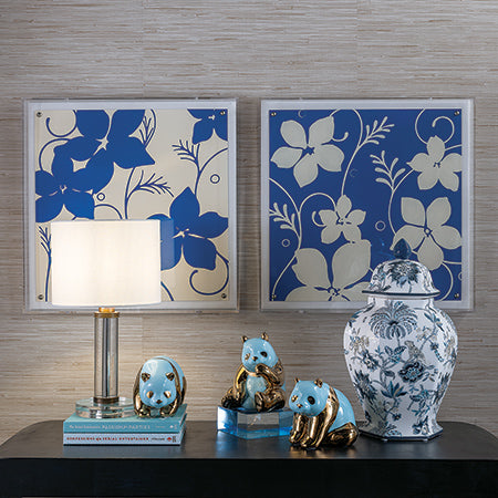 Williamsburg Braganza Blue Jar