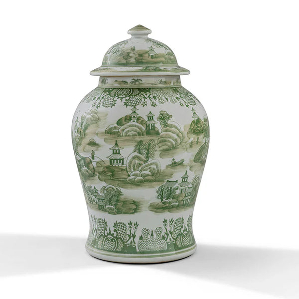 Port 68 Green Willow Jar