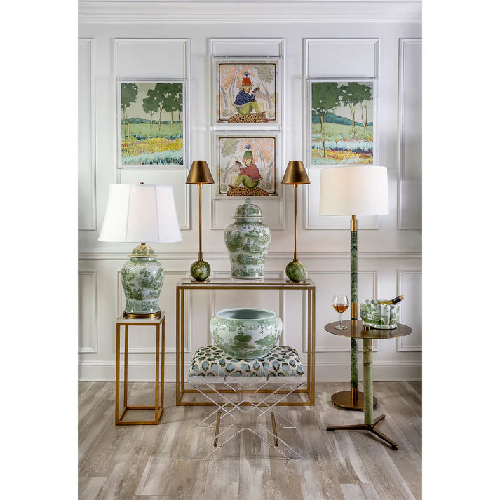 Port 68 Green Willow Jar